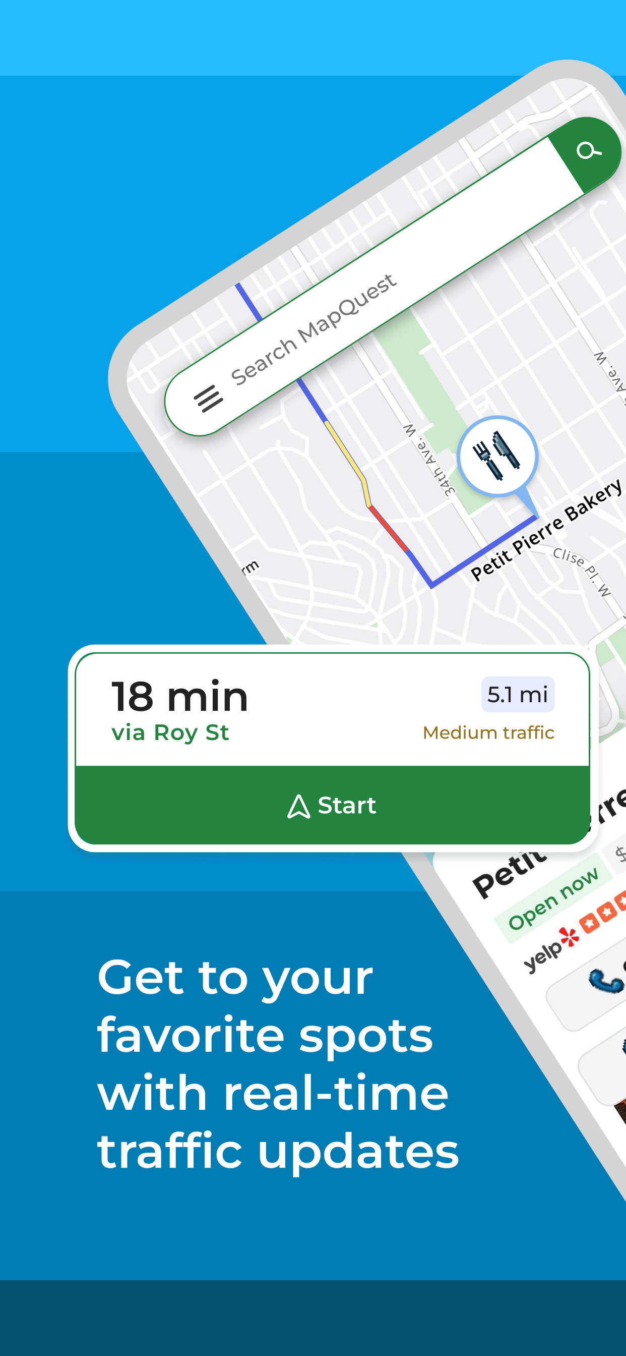 MapQuest APK screenshot