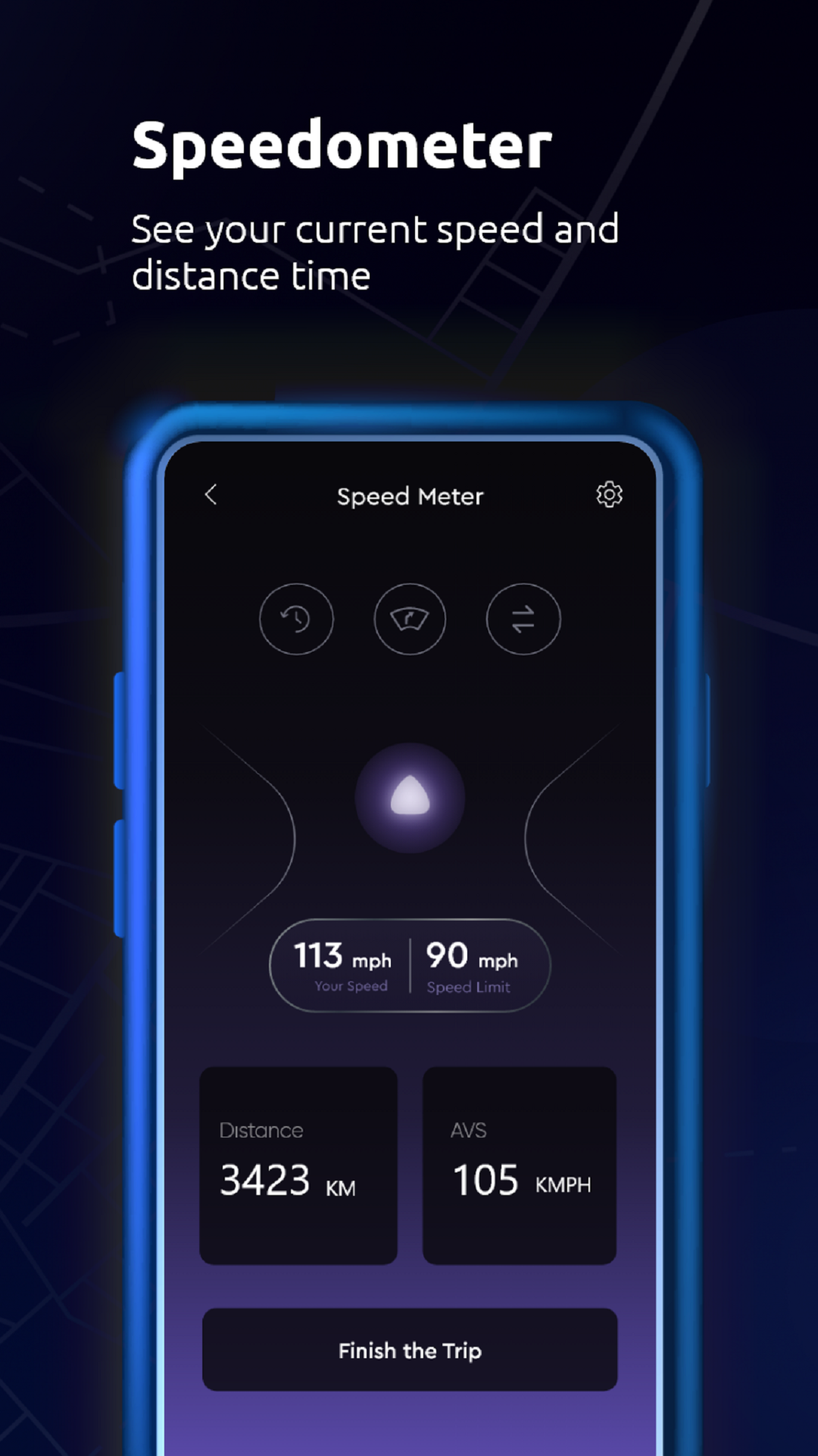 Maps All in One, Speedometer APK screenshot