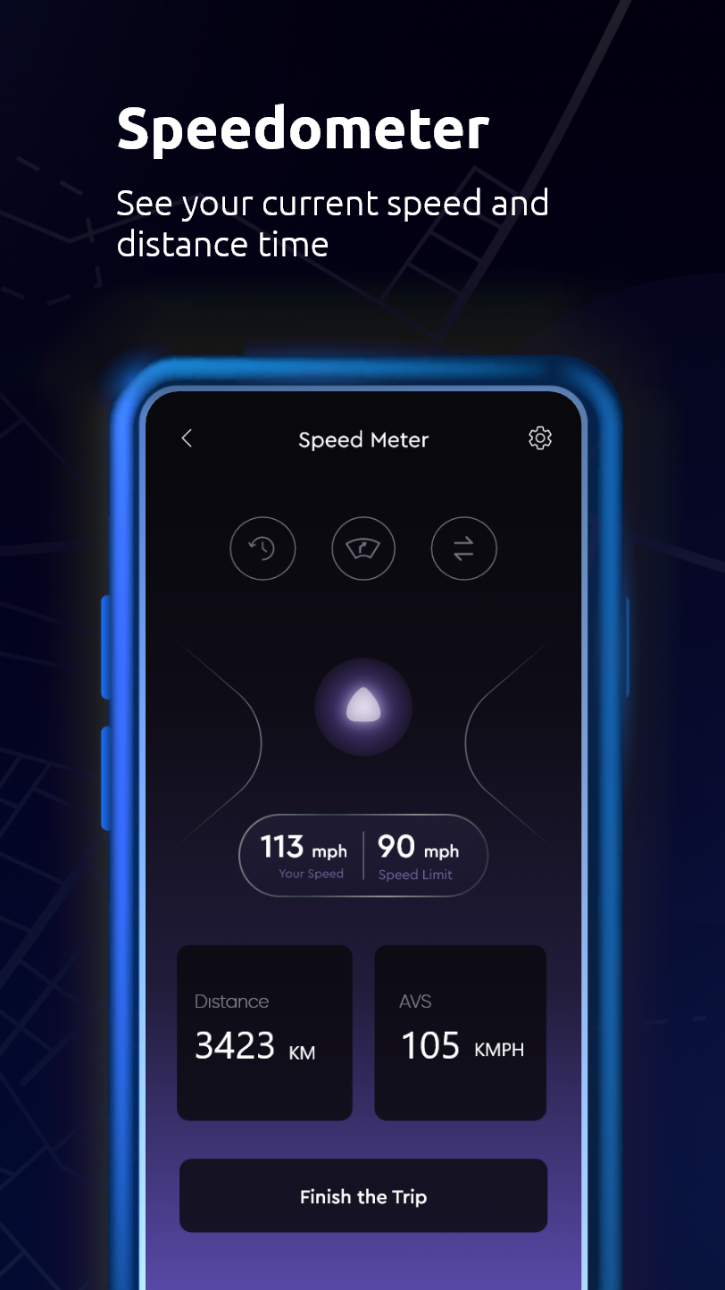 Maps All in One, Speedometer APK screenshot