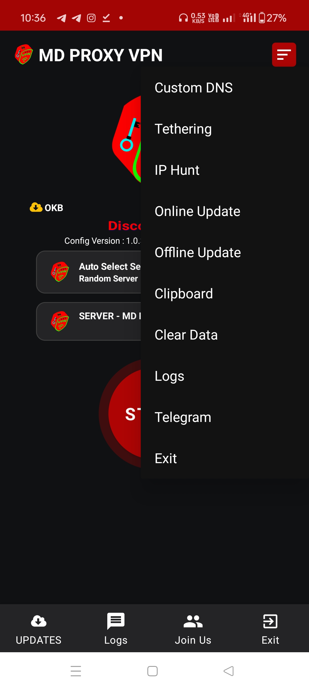 MD PROXY VPN APK screenshot