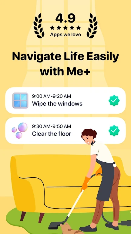 Me+ Lifestyle Routine APK screenshot