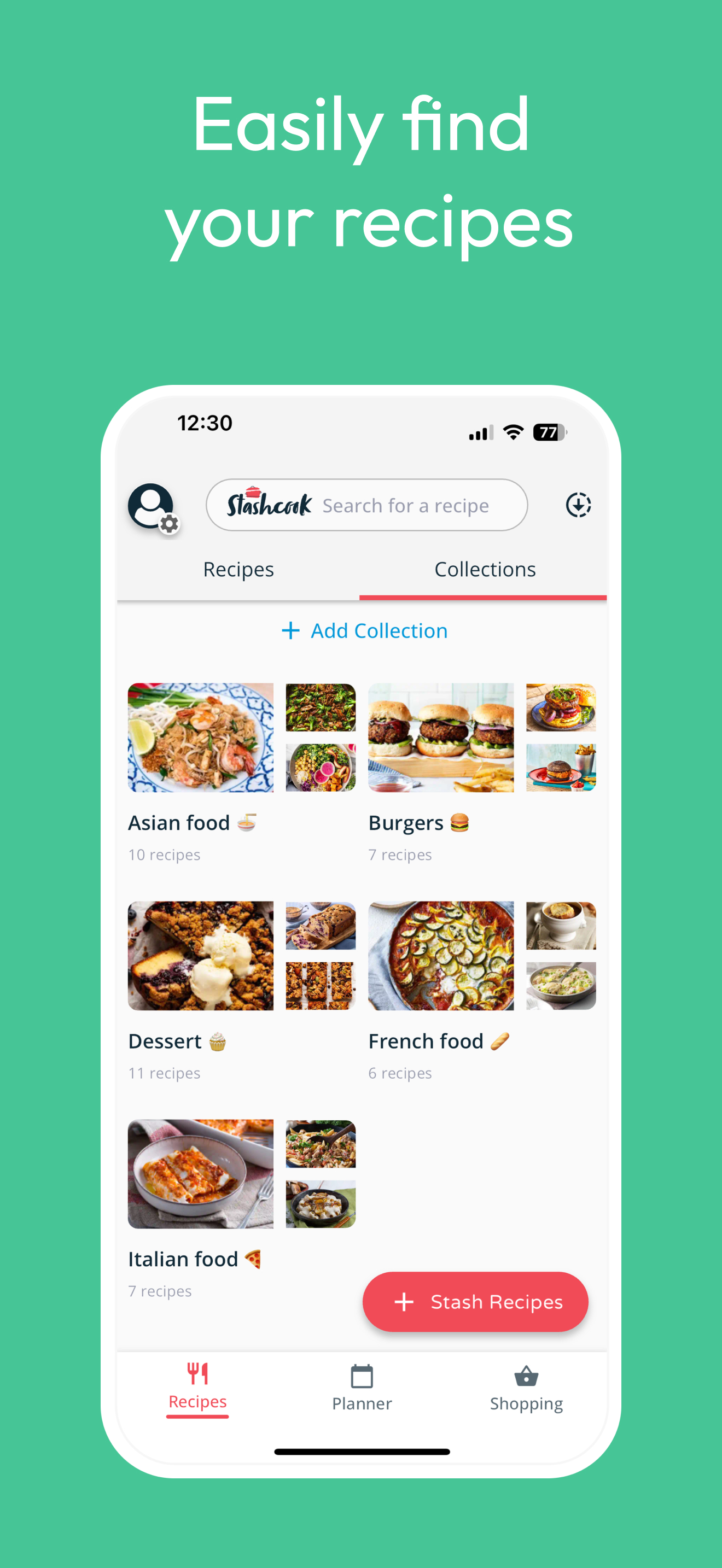 Meal Planner & Recipe Keeper APK screenshot