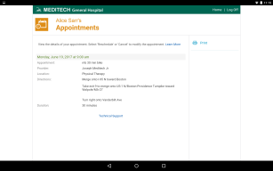 MEDITECH MHealth APK screenshot