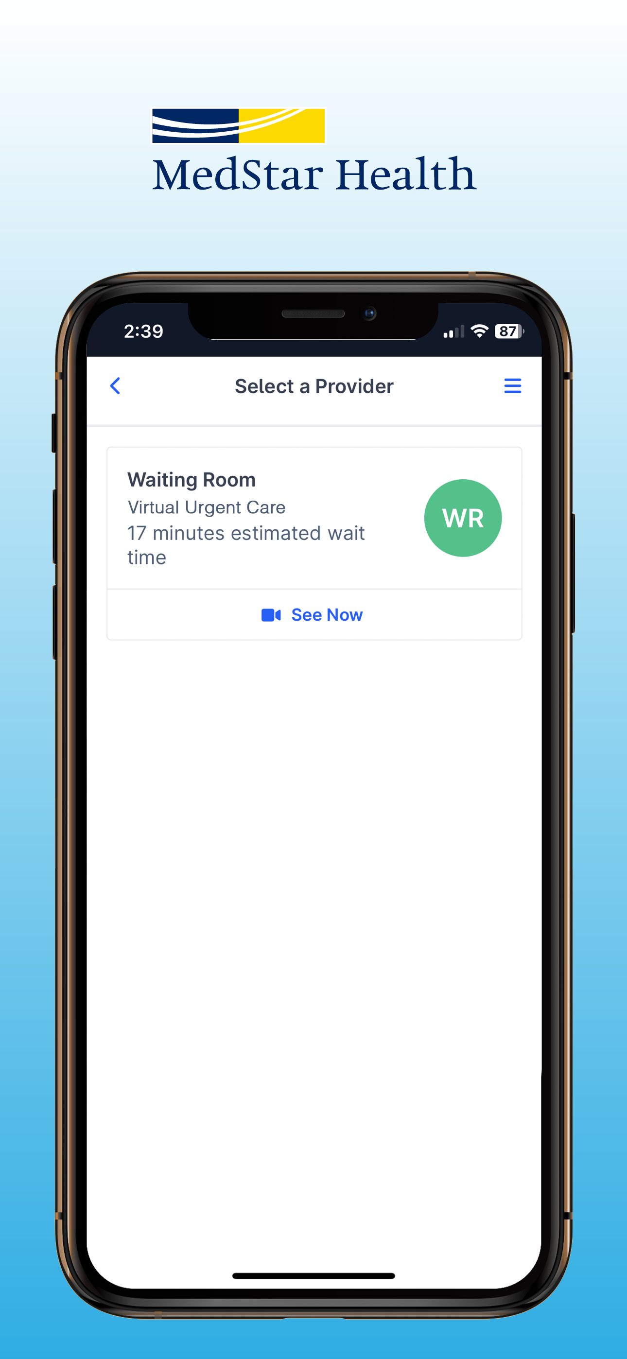 MedStar eVisit – Telehealth APK screenshot