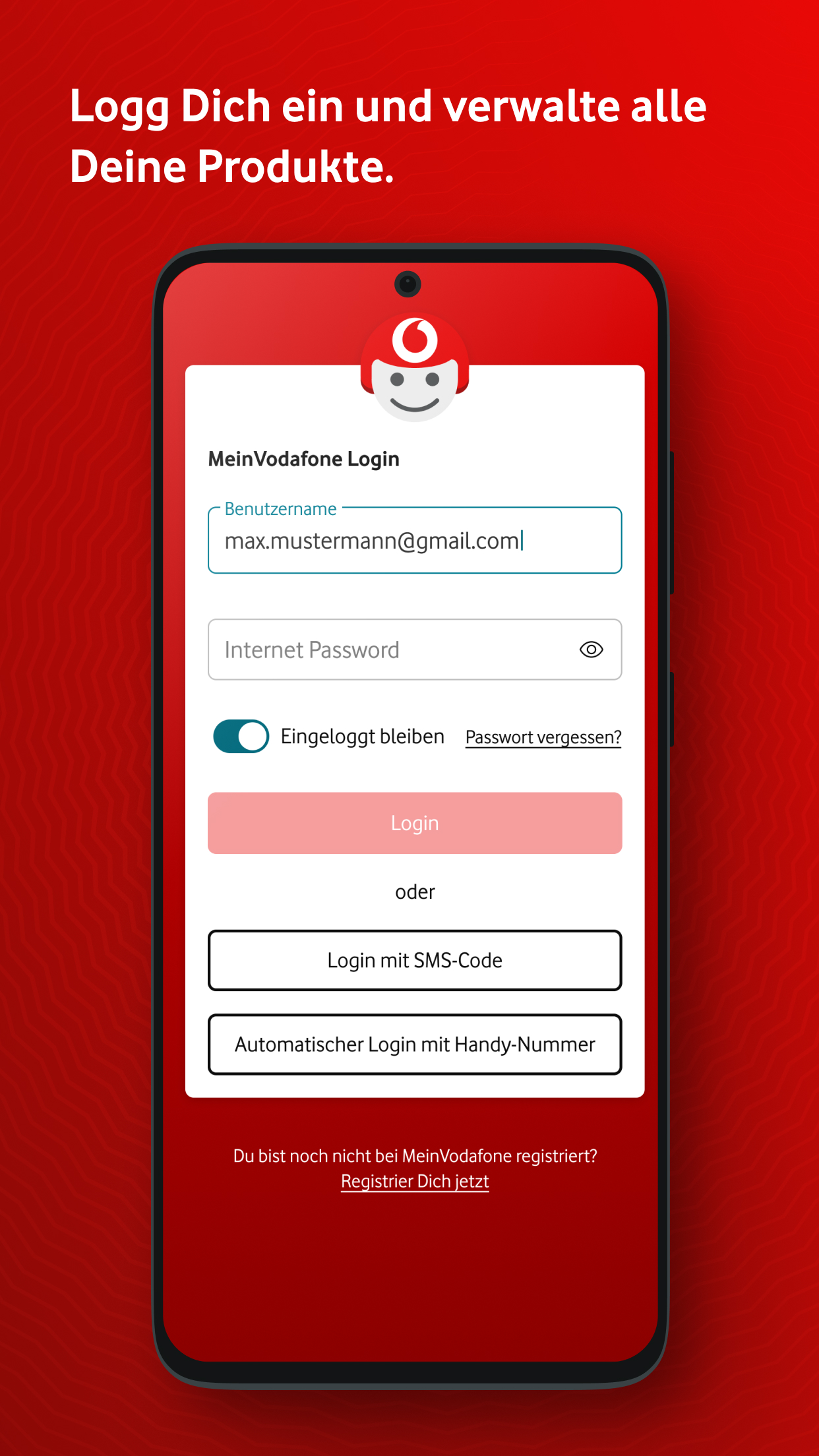 MeinVodafone APK screenshot