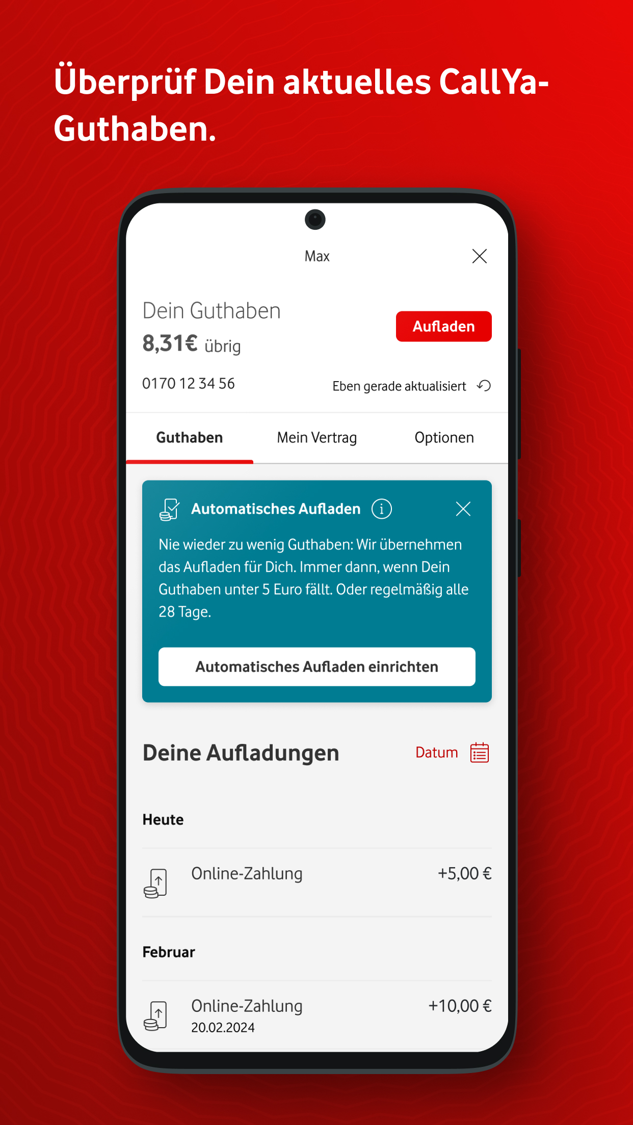 MeinVodafone APK screenshot