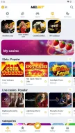 MelBet screenshot