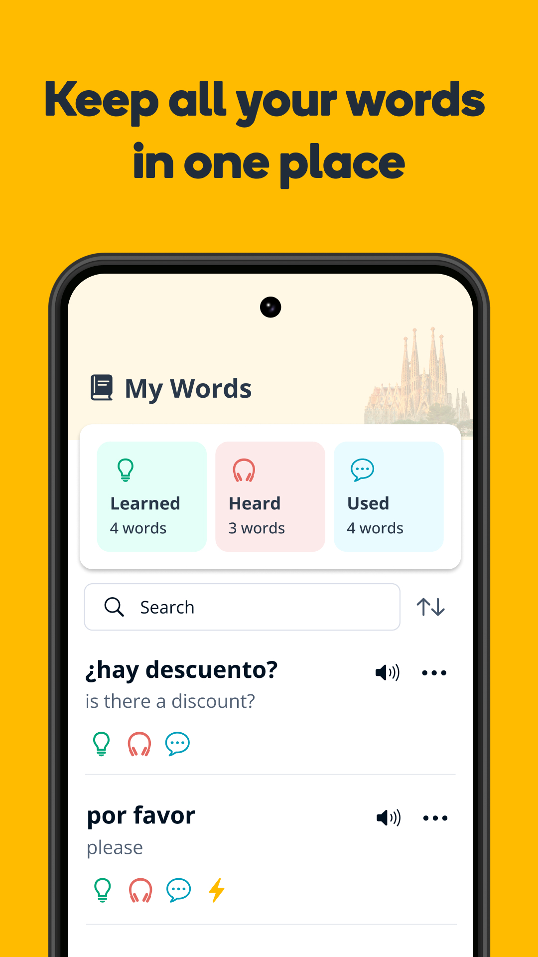 Memrise screenshot