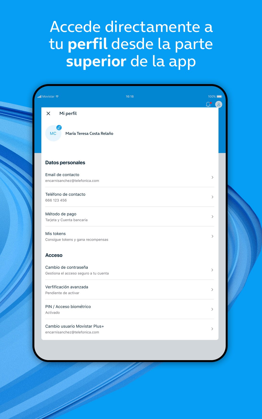 Mi Movistar APK screenshot
