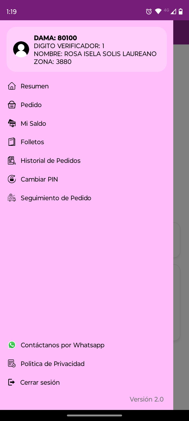 Mi Pedido Arabela APK screenshot