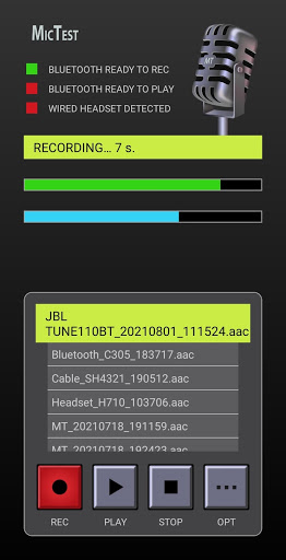 Mic Test APK screenshot