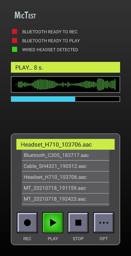 Mic Test APK screenshot