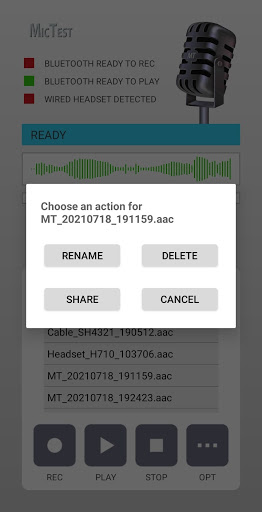 Mic Test APK screenshot