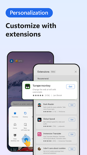Microsoft Edge APK screenshot