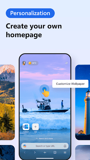 Microsoft Edge APK screenshot