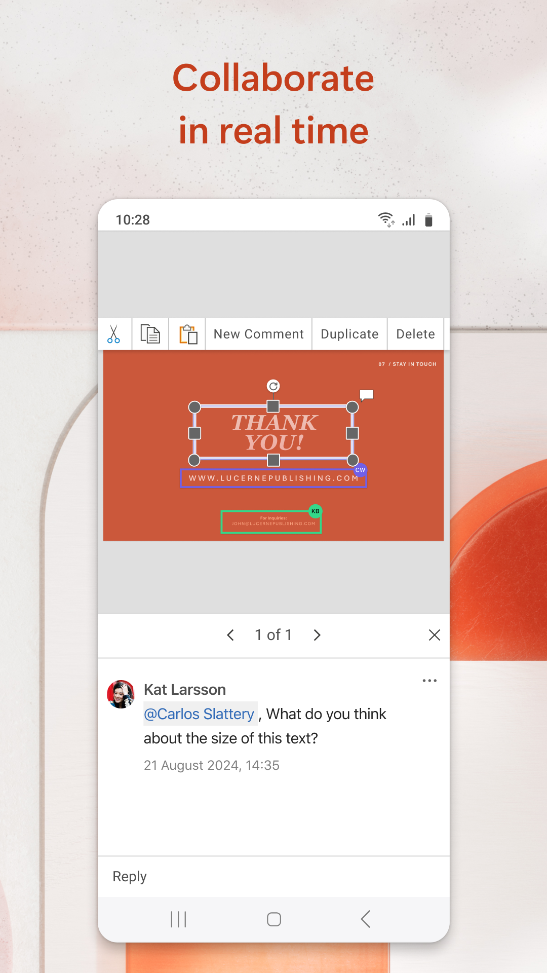 Microsoft PowerPoint APK screenshot