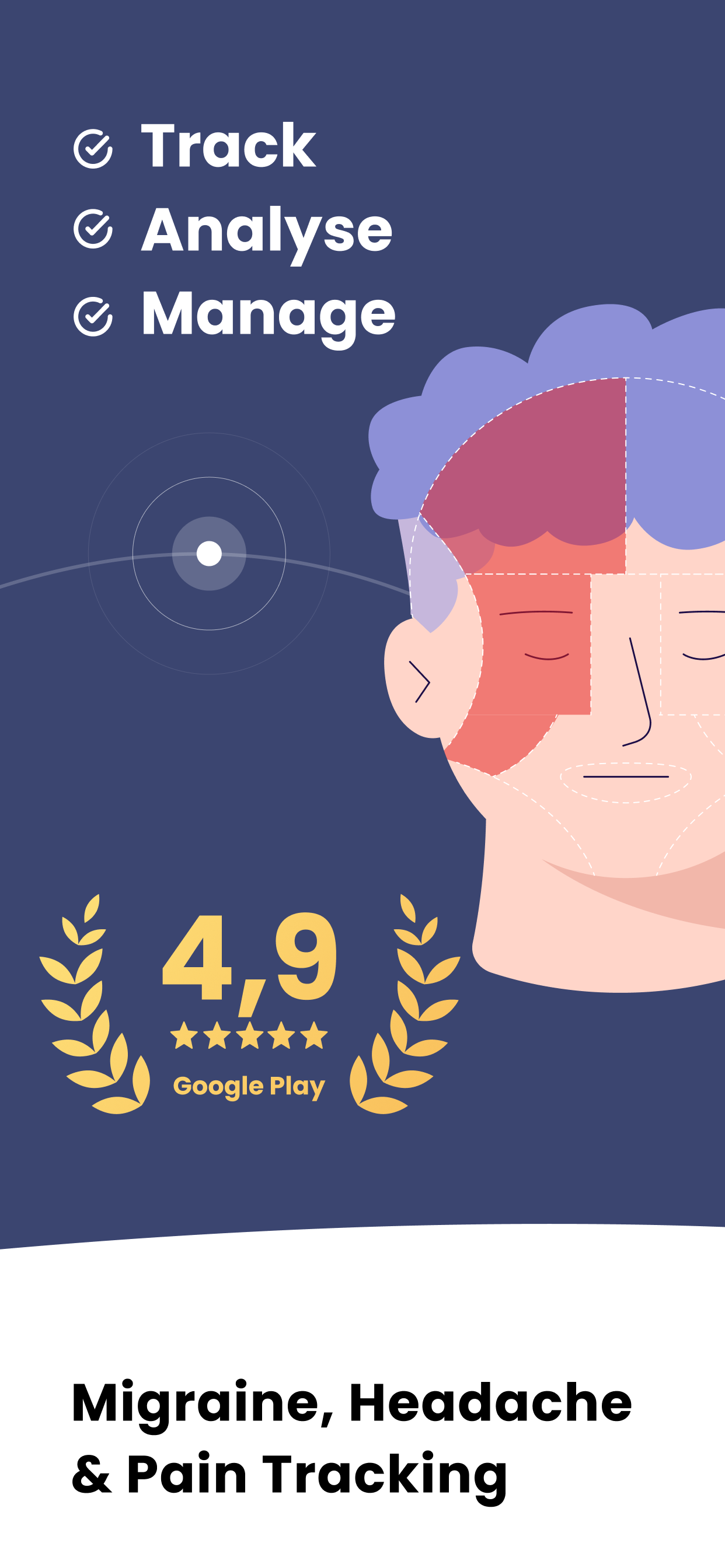 Migraine Buddy: Track Headache APK screenshot