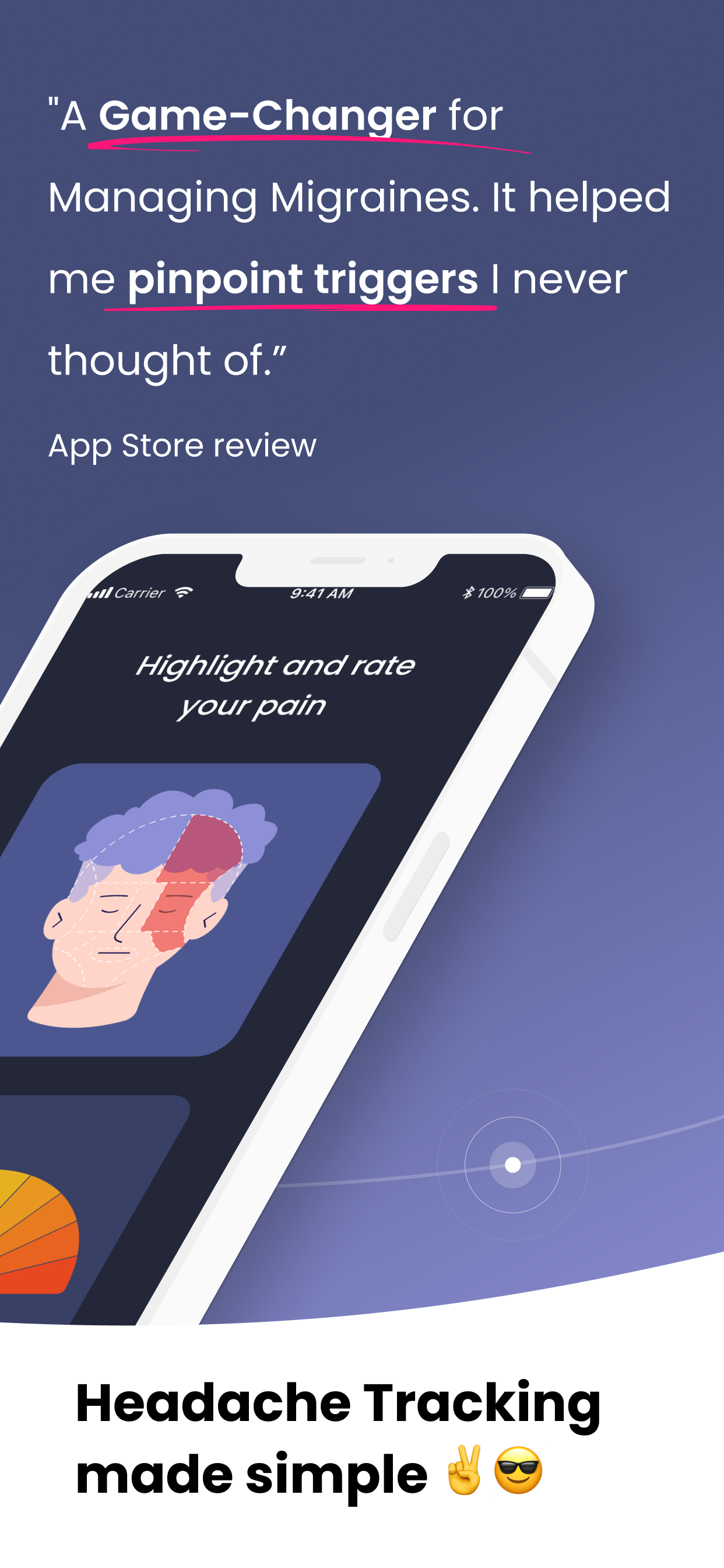 Migraine Buddy: Track Headache APK screenshot