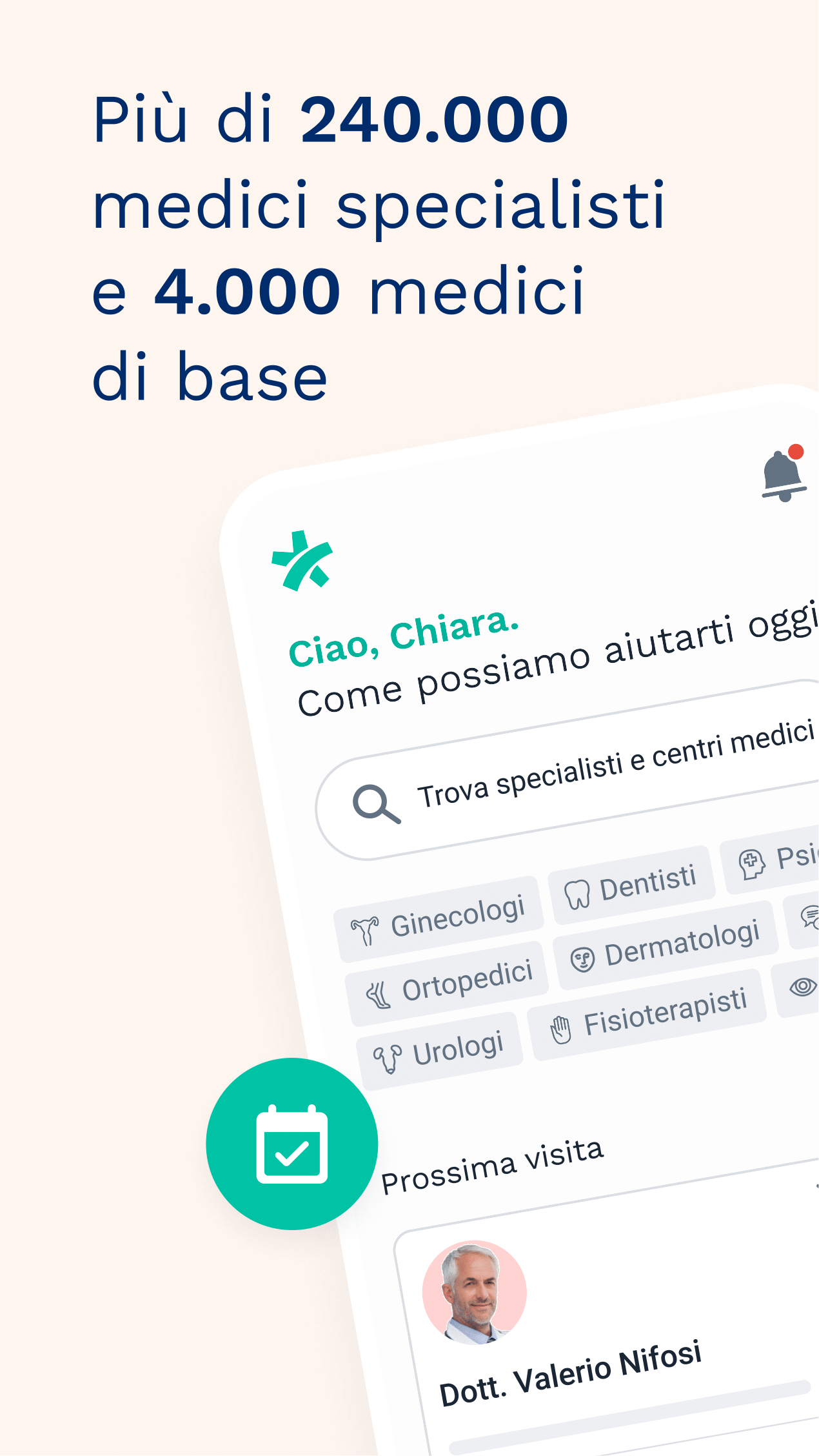 MioDottore: Prenota una visita screenshot