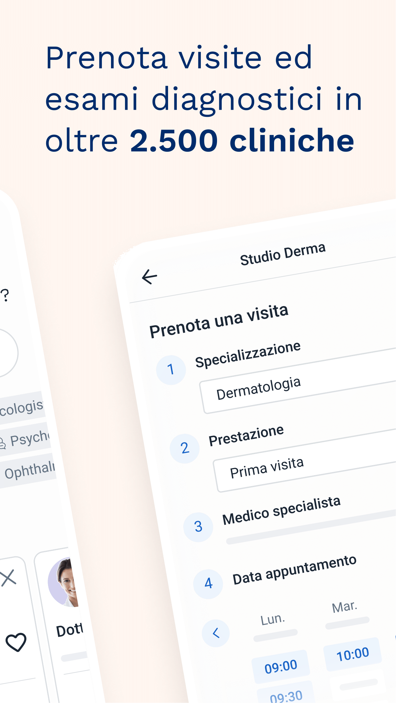 MioDottore: Prenota una visita screenshot