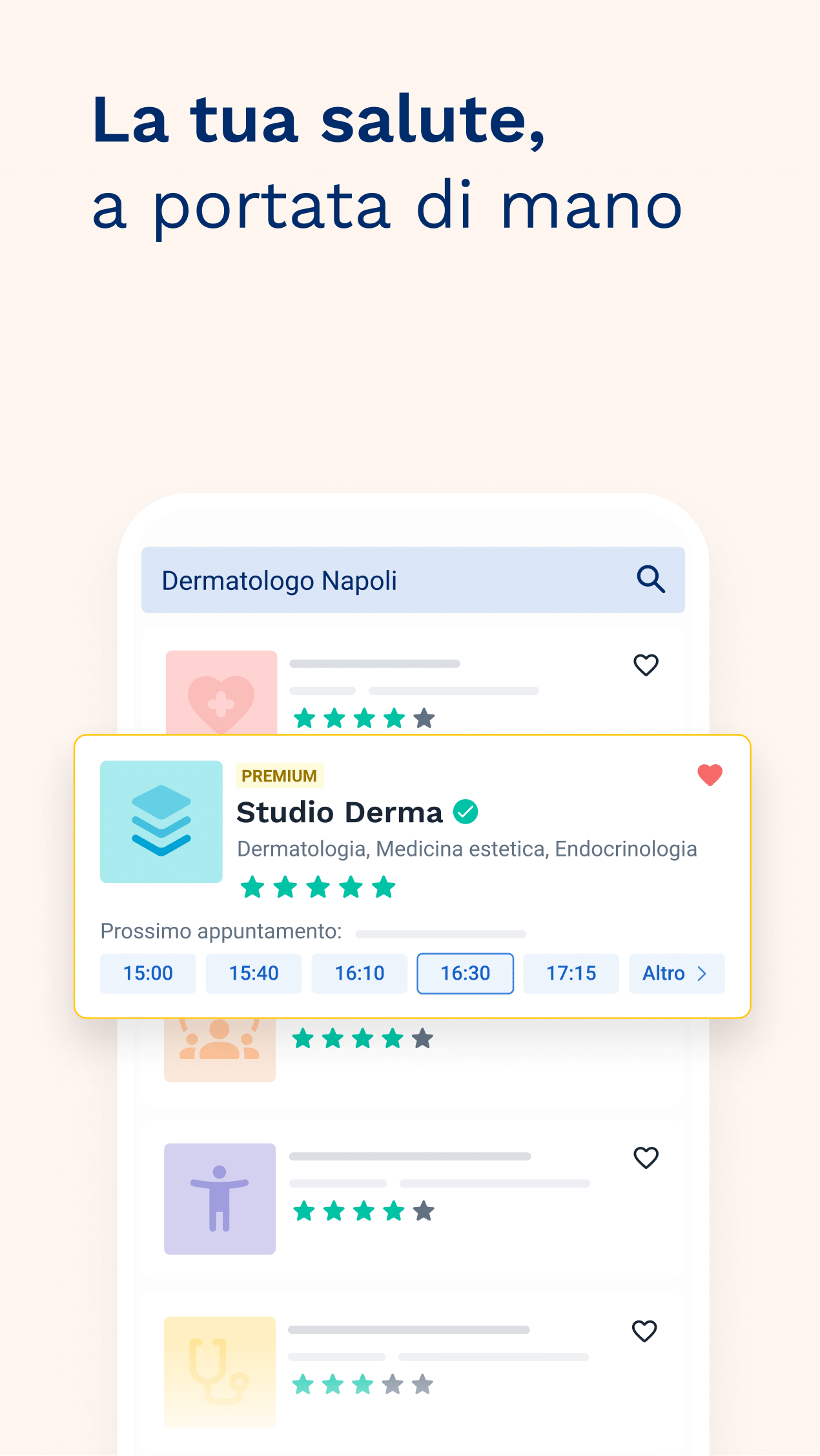 MioDottore: Prenota una visita screenshot