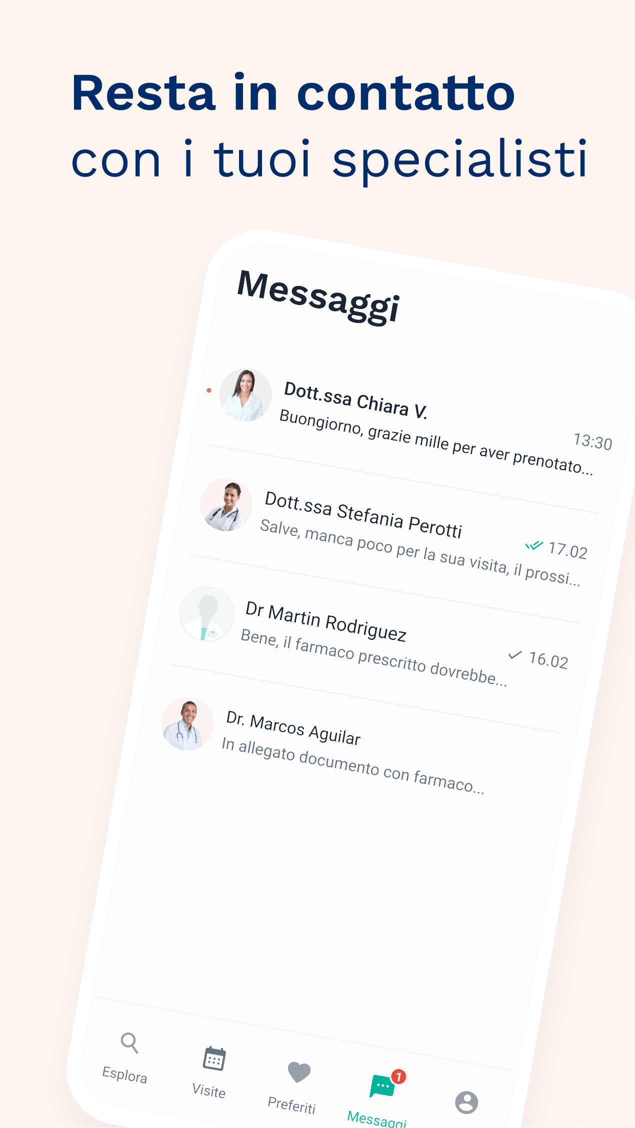 MioDottore: Prenota una visita screenshot