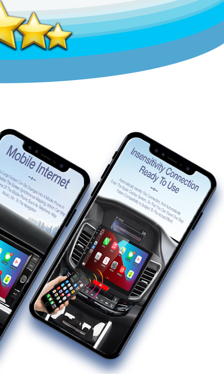 Mirror link car connector APK screenshot