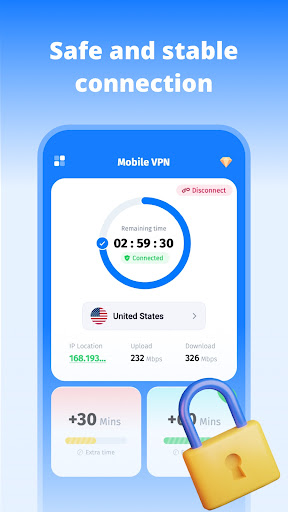 Mobile VPN 2023 - Secure VPN APK screenshot