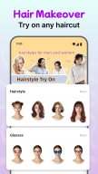 Modiface Haircut:Hair Makeover APK screenshot