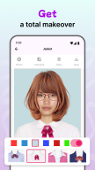 Modiface Haircut:Hair Makeover APK screenshot