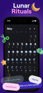 Moonly: Moon Phases & Calendar APK screenshot