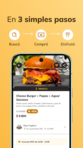 Morfy: Salí a comer ahorrando APK screenshot