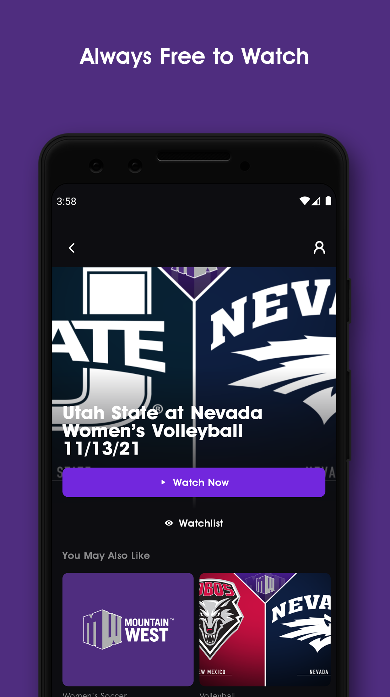 Mountain West Conference APK screenshot