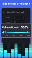 Обрезка музыки,редактор музыки APK screenshot