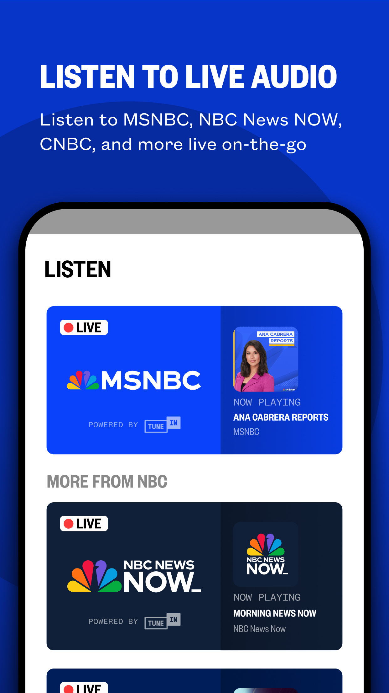 MSNBC: Watch Live & Analysis APK screenshot