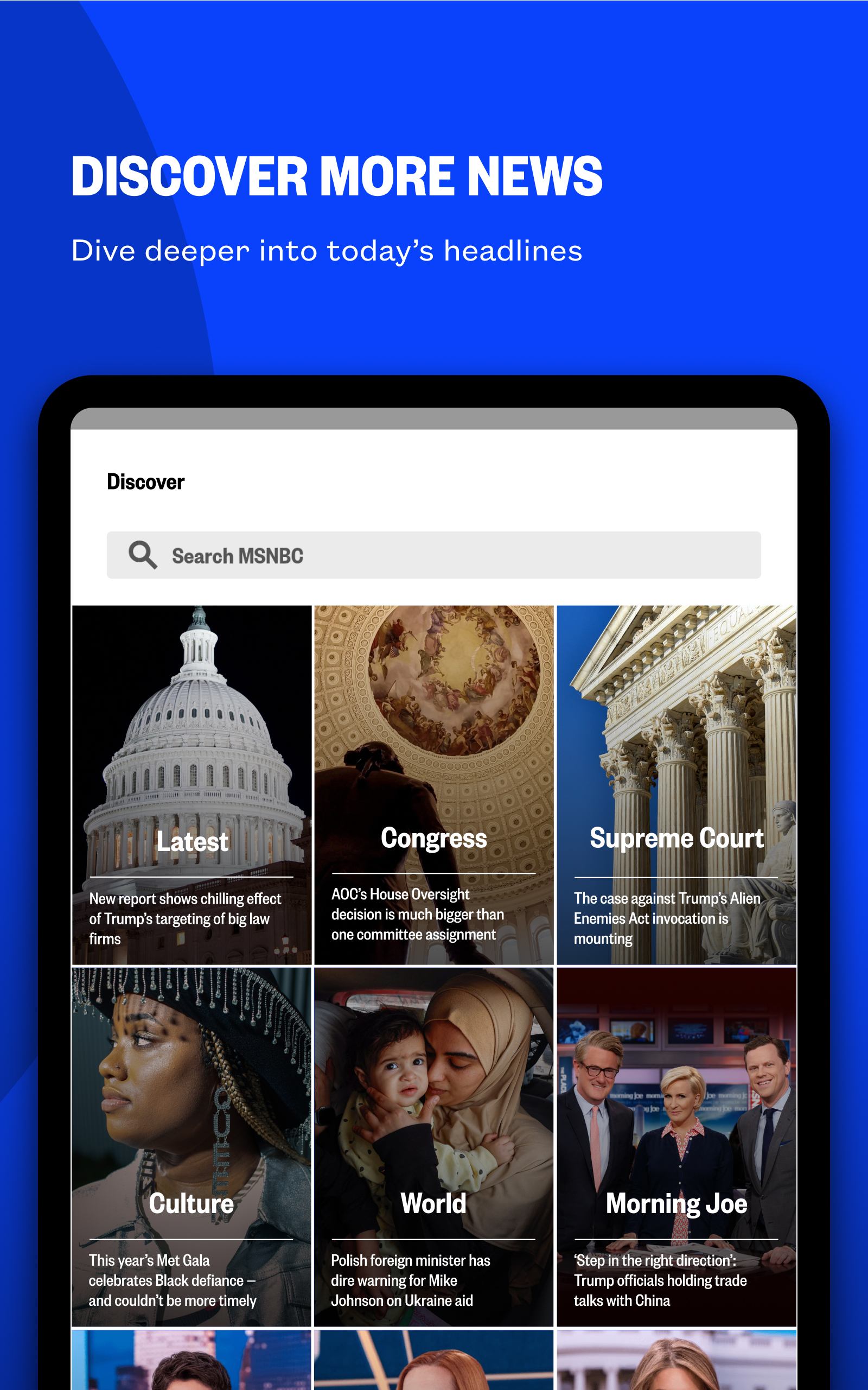 MSNBC: Watch Live & Analysis APK screenshot