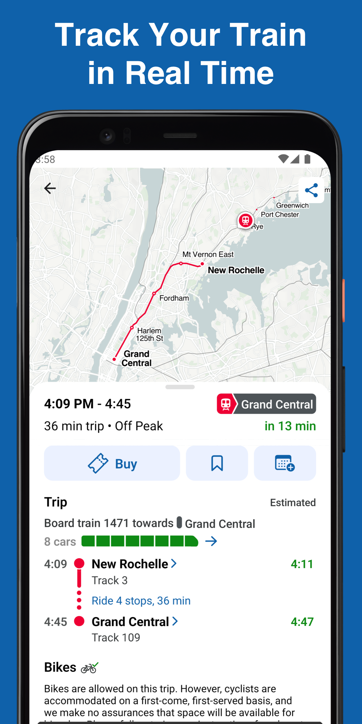 MTA TrainTime APK screenshot