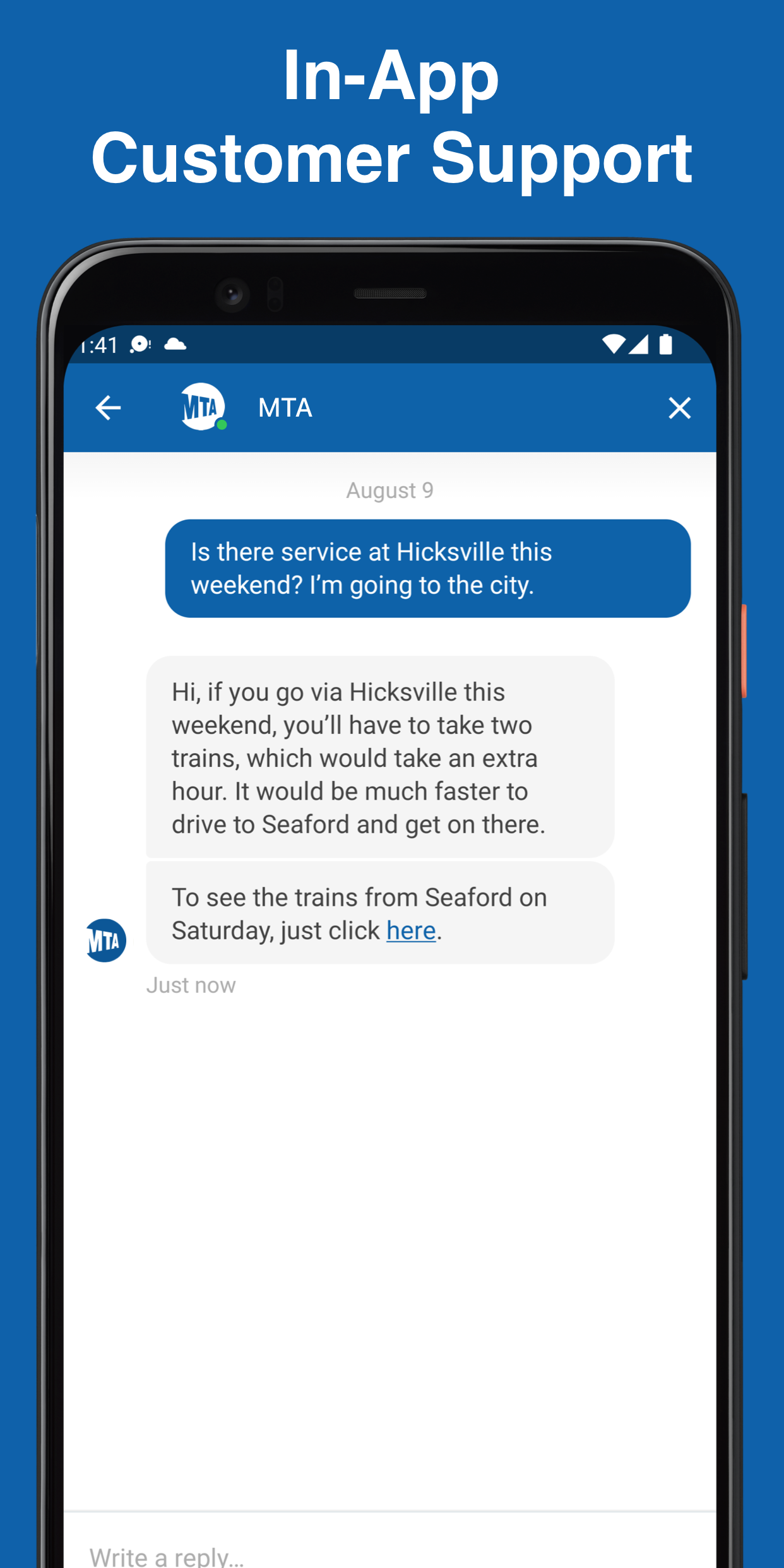 MTA TrainTime APK screenshot