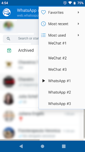 Multi-Account for WhatsApp Web 2