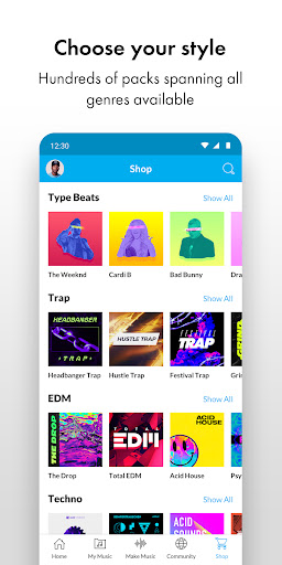 Music Maker JAM: Beatmaker app APK screenshot