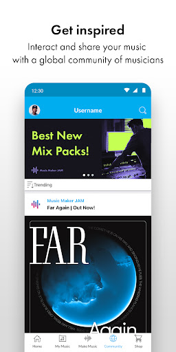Music Maker JAM: Beatmaker app APK screenshot