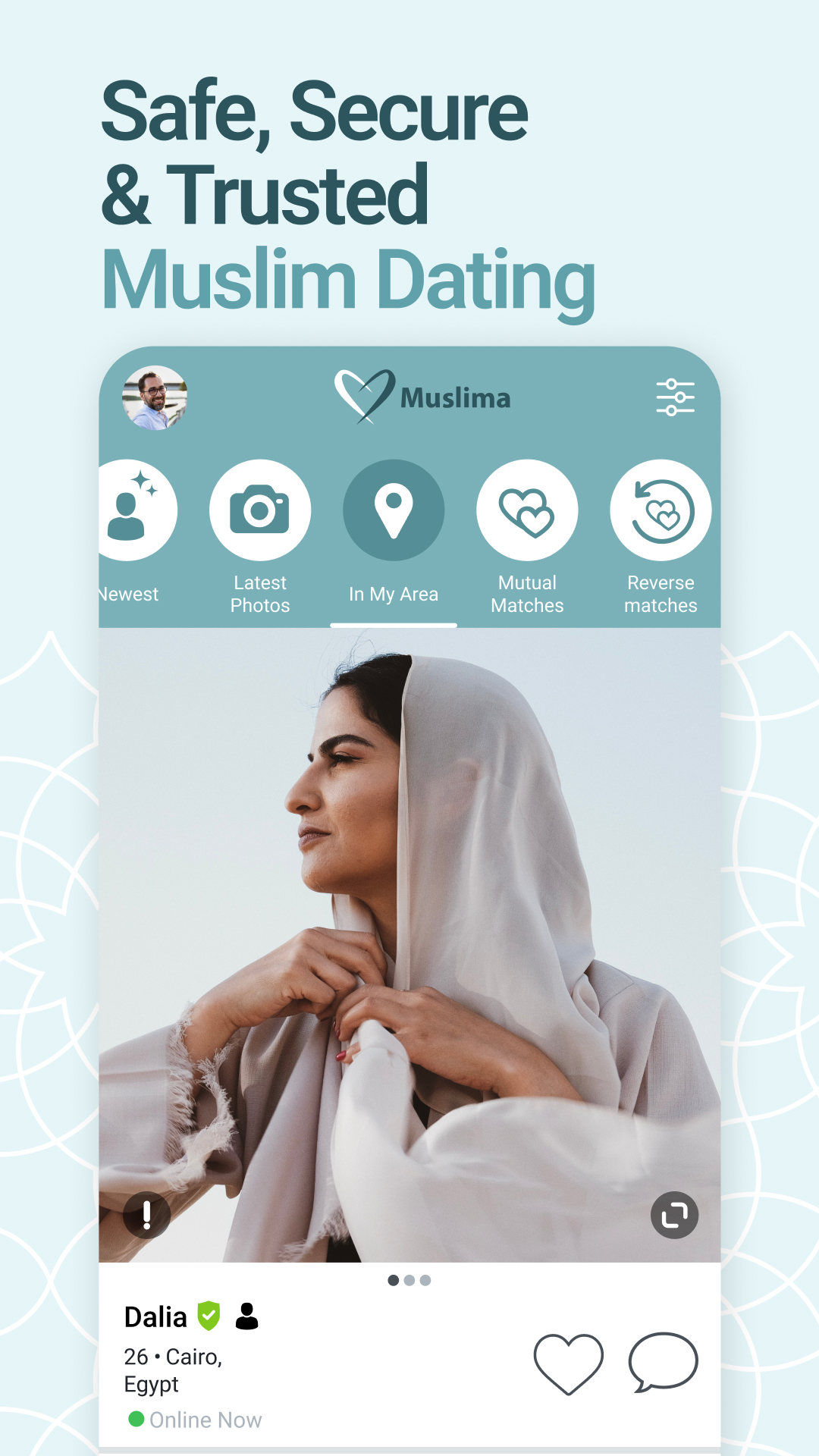 Muslima APK screenshot