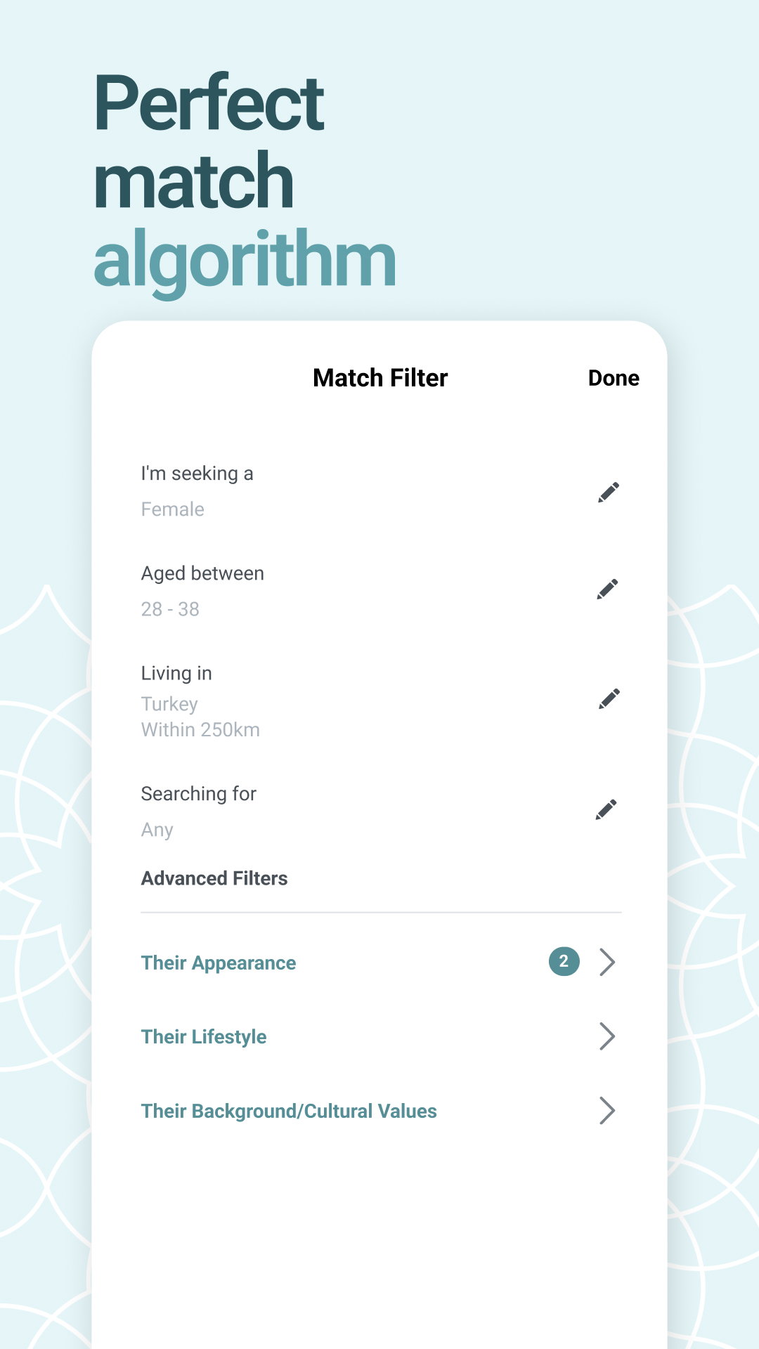 Muslima APK screenshot