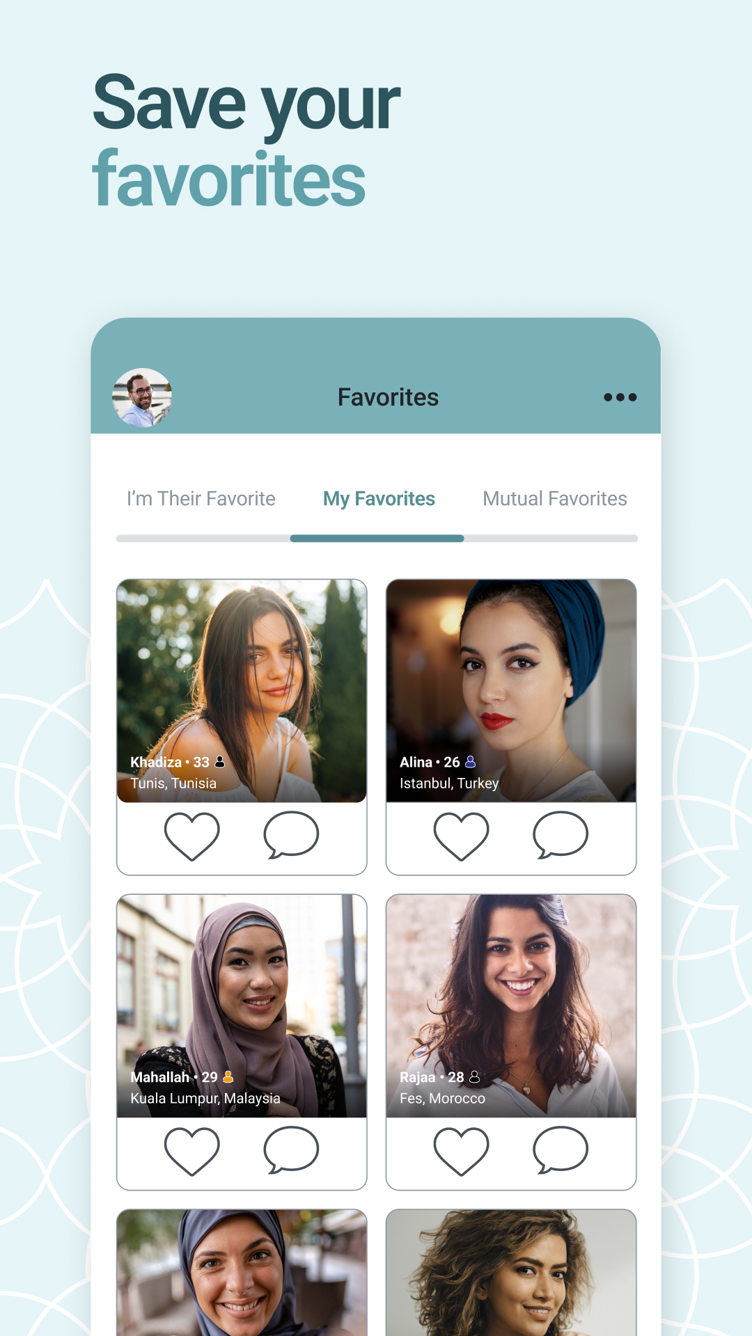 Muslima APK screenshot