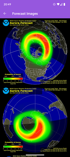 My Aurora Forecast & Alerts APK screenshot
