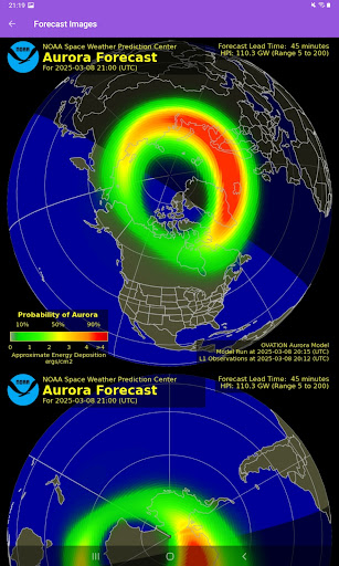 My Aurora Forecast & Alerts APK screenshot