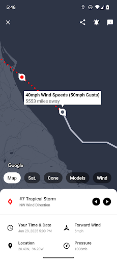 My Hurricane Tracker & Alerts APK screenshot