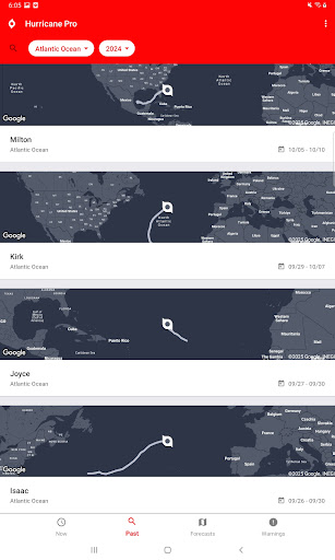 My Hurricane Tracker & Alerts APK screenshot
