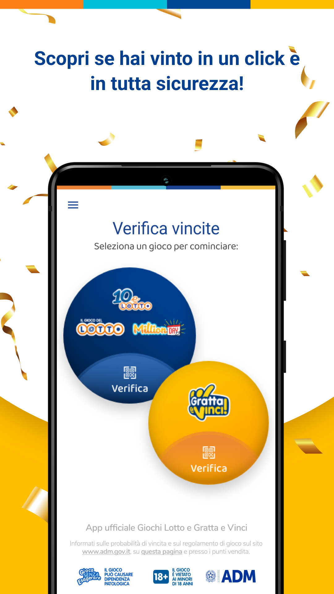 Verifica Gratta e Vinci Lotto screenshot