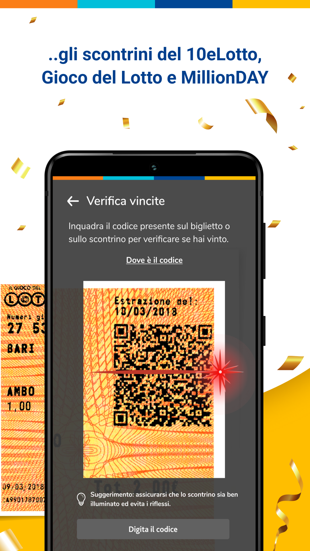 Verifica Gratta e Vinci Lotto screenshot